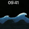 Midnight Ocean Waves Wallpaper - Deep Blue Serenity wallpaper for iPhone, iPad & Mac