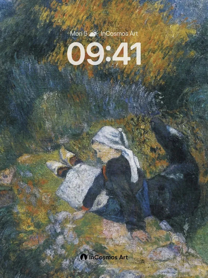 Autumn Hush Wallpaper with Dappled Light