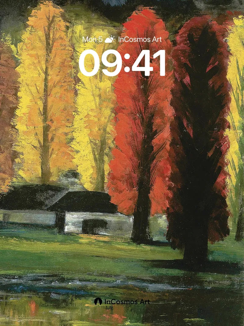 Autumn Echo Wallpaper with Mountain Whisper