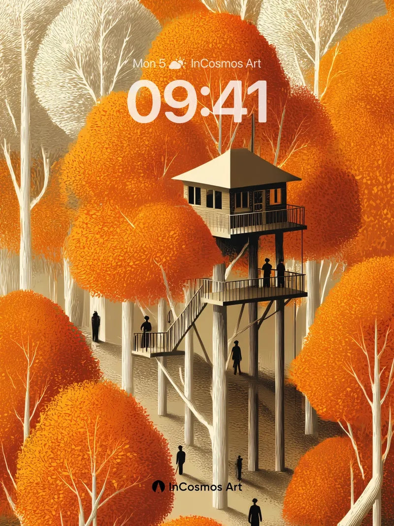 Autumn Reverie Wallpaper with Towered Silence