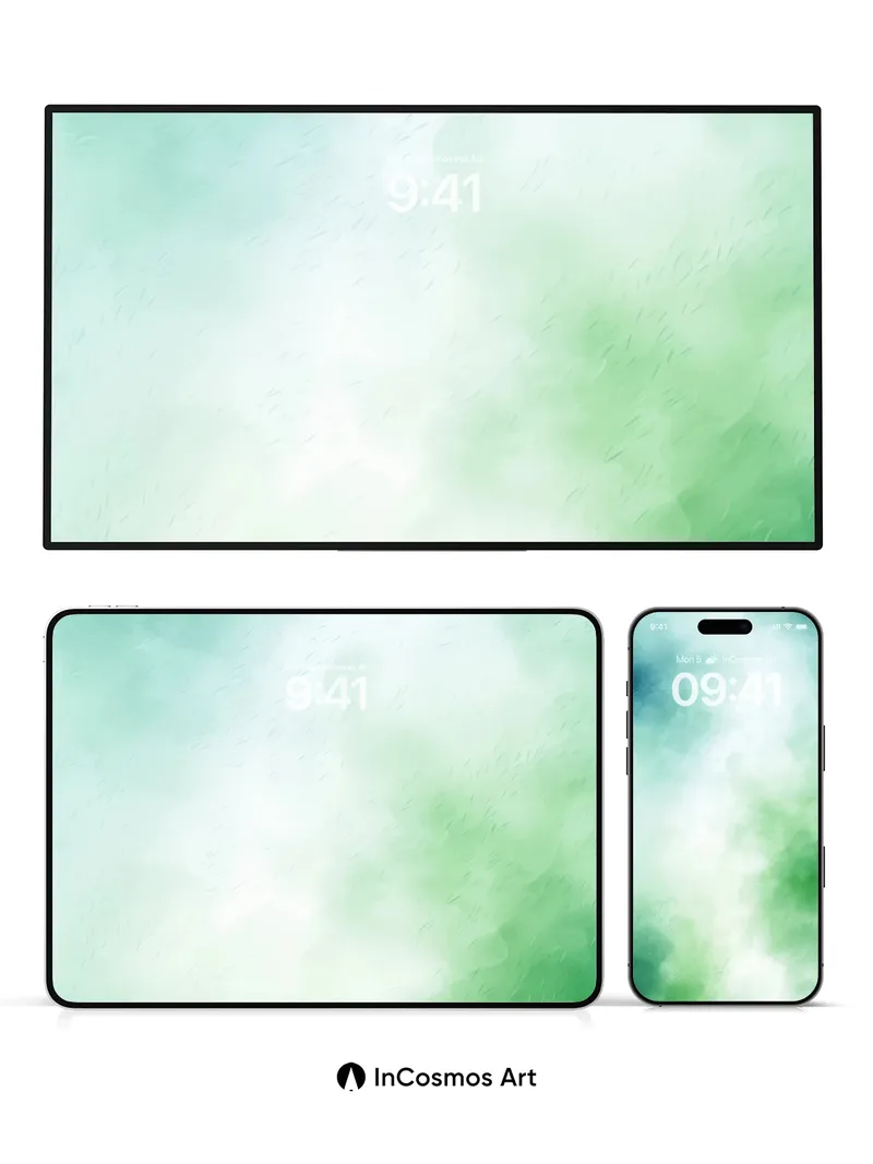 Serenity Bloom Wallpaper with Ethereal Hues