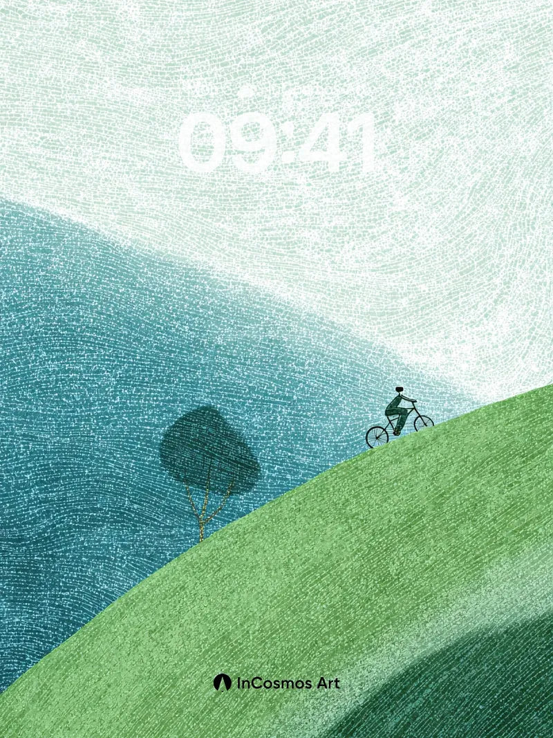 Serenity Ridge Wallpaper with Whispering Hills wallpaper for iPhone, iPad & Mac