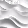Sculpted Light Wallpaper with Floating Waves wallpaper for iPhone, iPad & Mac