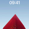 Crimson Edge Wallpaper with Geometric Ascension wallpaper for iPhone, iPad & Mac