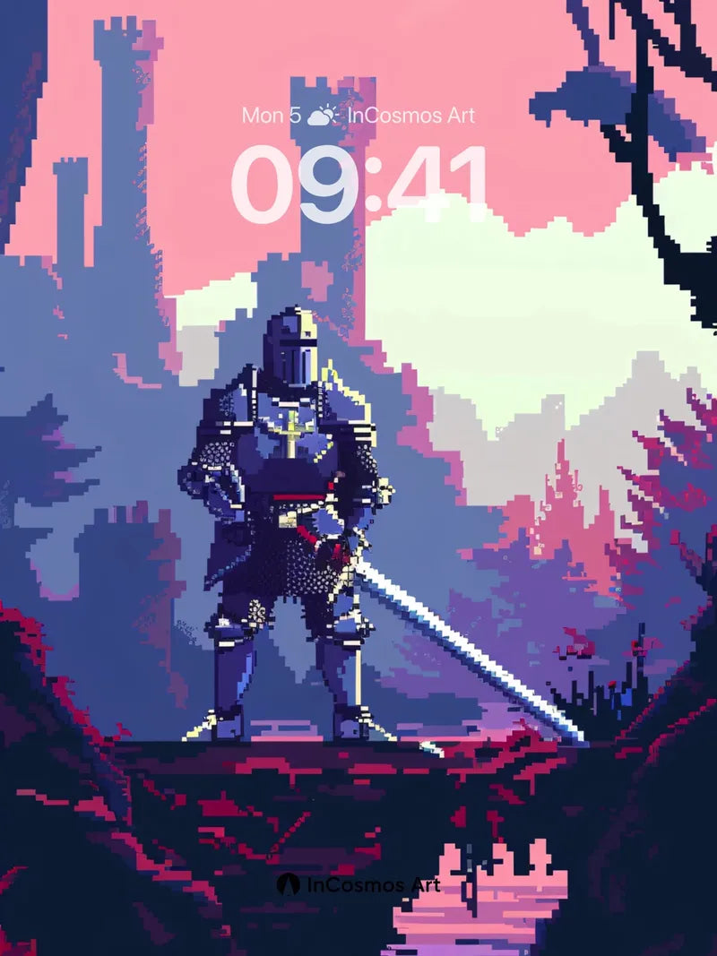 Silent Knight Wallpaper with Dusk Veil