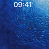 Deep Ocean Swirl Background wallpaper for iPhone, iPad & Mac