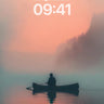 Serenity Drift Wallpaper with Misty Horizon wallpaper for iPhone, iPad & Mac