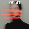 Neon Veil Wallpaper with Motion Blur wallpaper for iPhone, iPad & Mac