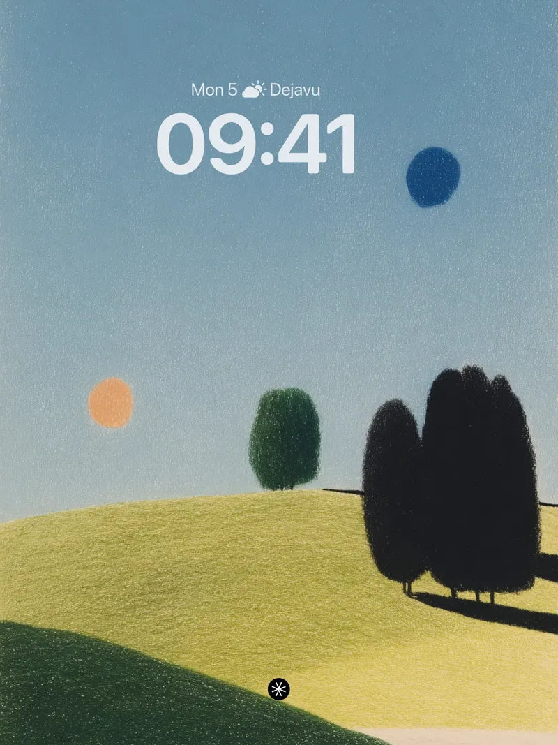 Surreal Horizon Gradient Background wallpaper for iPhone, iPad & Mac