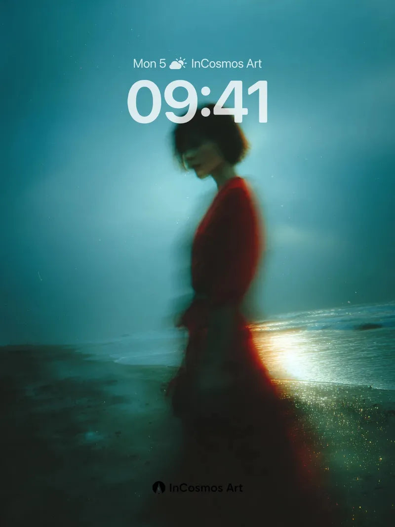 Silent Reverie Wallpaper with Crimson Shadow wallpaper for iPhone, iPad & Mac