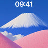 Cotton Candy Peaks Wallpaper with Snow-Crowned Mountain wallpaper for iPhone, iPad & Mac