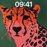 Electric Cheetah Wallpaper with Pop Art Pulse wallpaper for iPhone, iPad & Mac