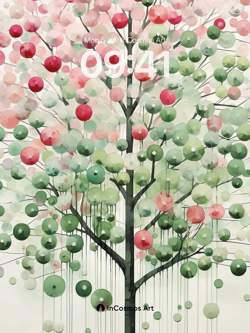 Whispering Sphere Wallpaper with Floating Canopy