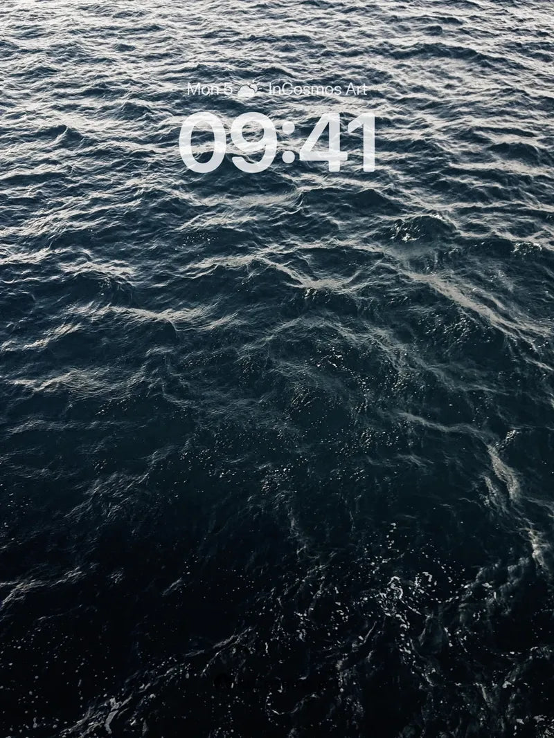 Midnight Sea Wallpaper with Whispering Currents