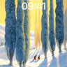 Golden Hush Wallpaper with Cypress Path wallpaper for iPhone, iPad & Mac
