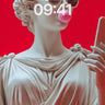 Playful Marble Wallpaper with Pink Bubblegum wallpaper for iPhone, iPad & Mac