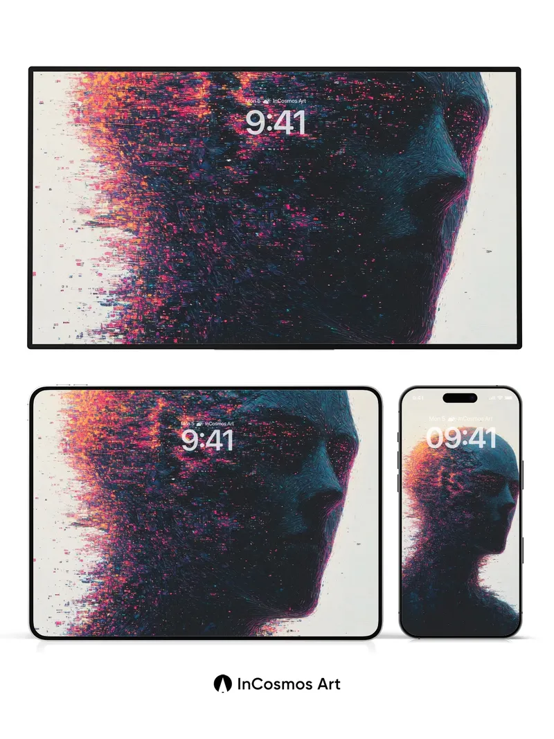 Flicker Ghost Wallpaper with Pixel Storm