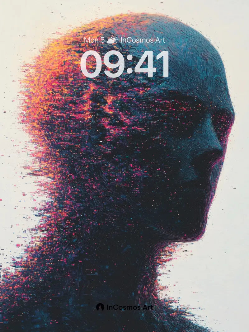 Flicker Ghost Wallpaper with Pixel Storm