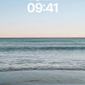 Serenity Shoreline Wallpaper with Distant Horizon wallpaper for iPhone, iPad & Mac