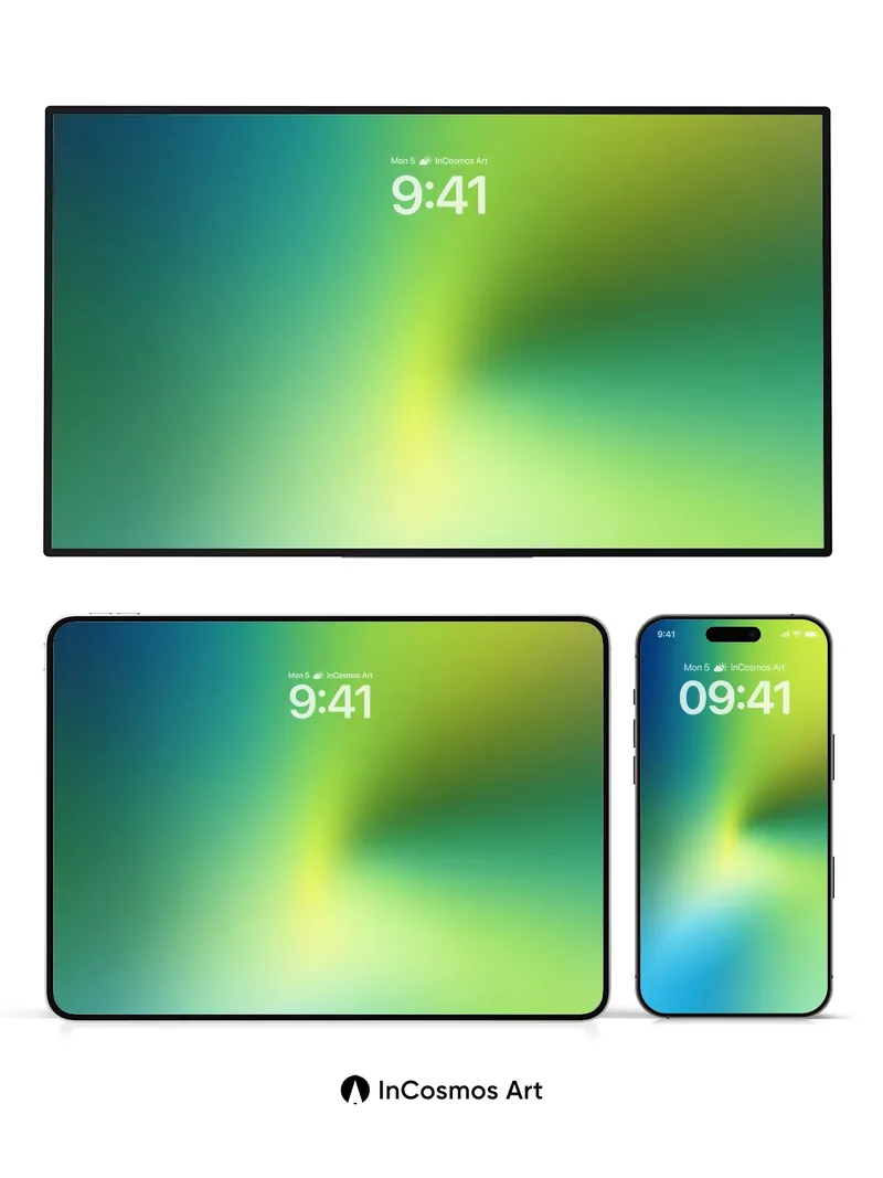 Luminous Veil Wallpaper with Ethereal Drift