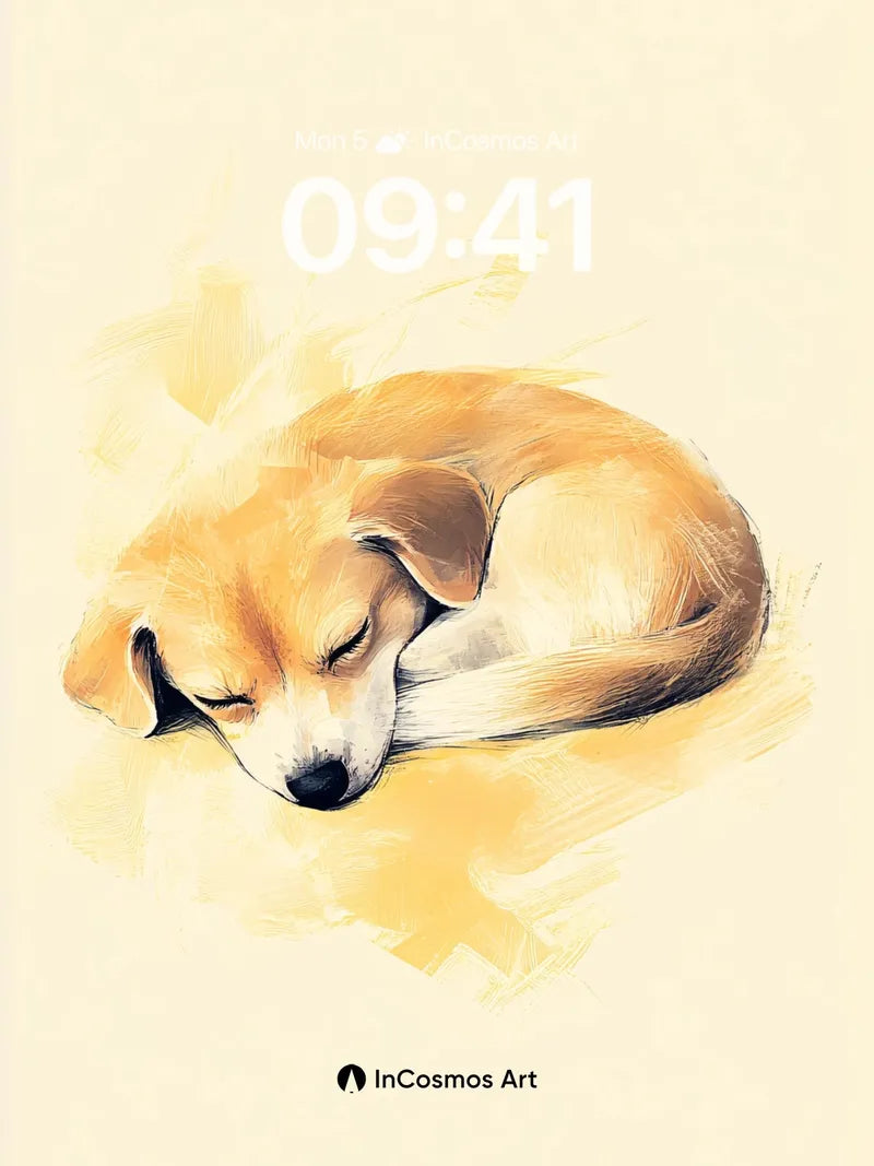 Serenity Slumber Wallpaper with Golden Hush