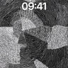 Whispering Lines Wallpaper with Hidden Depths wallpaper for iPhone, iPad & Mac