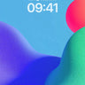 Serene Gradient Wallpaper with Floating Sun wallpaper for iPhone, iPad & Mac