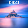 Serenity Mirage Wallpaper with Floating Cathedral wallpaper for iPhone, iPad & Mac