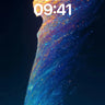 Stellar Silhouette Wallpaper with Cosmic Flow wallpaper for iPhone, iPad & Mac