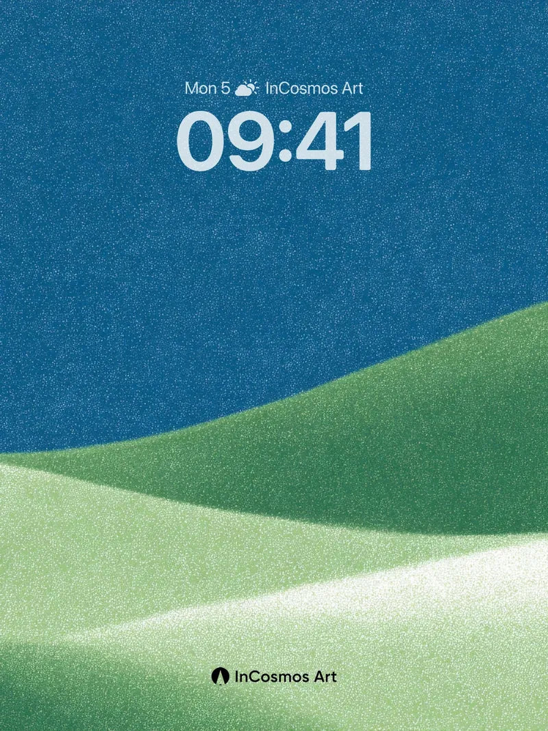 Serenity Ride Wallpaper with Rolling Hills