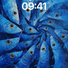 Spiral Abyss Wallpaper with Living Blue Eyes wallpaper for iPhone, iPad & Mac