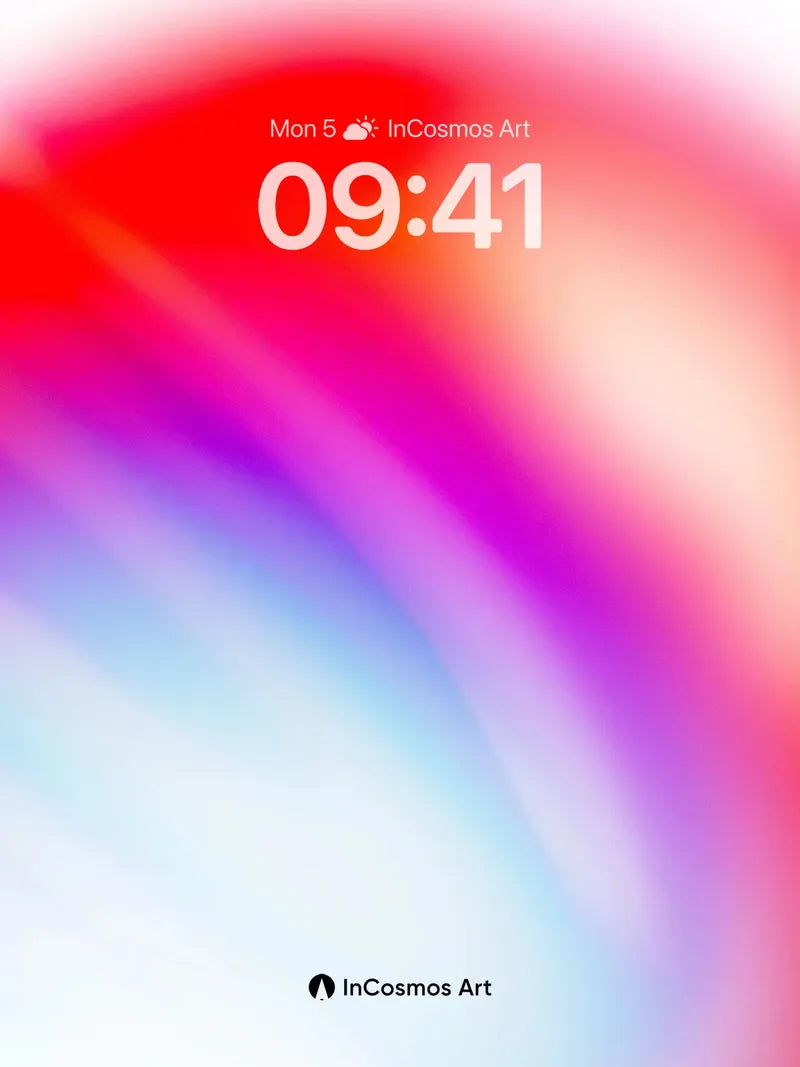 Luminous Veil Wallpaper with Ethereal Flow