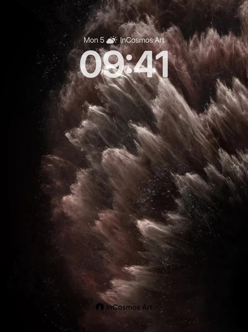 Whispering Dust Wallpaper with Cosmic Folds