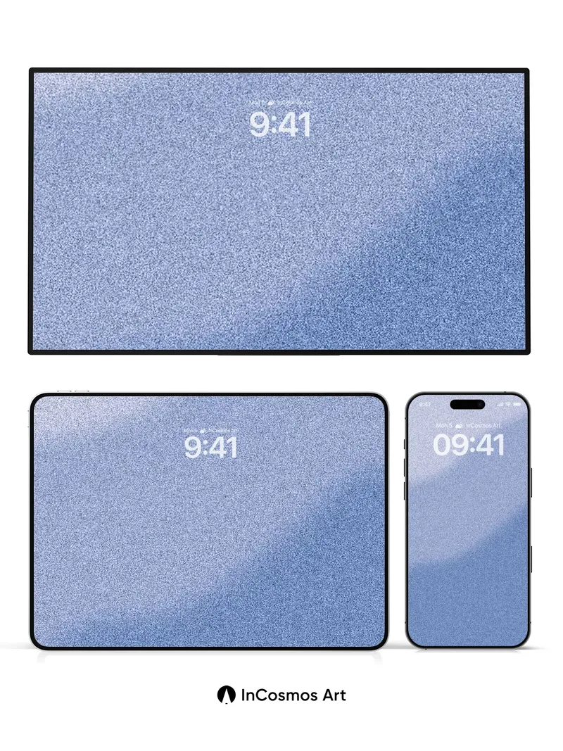 Serenity Gradient Wallpaper with Soft Shadow Play