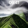 Misty Summit Wallpaper with Lighthouse Whispers wallpaper for iPhone, iPad & Mac