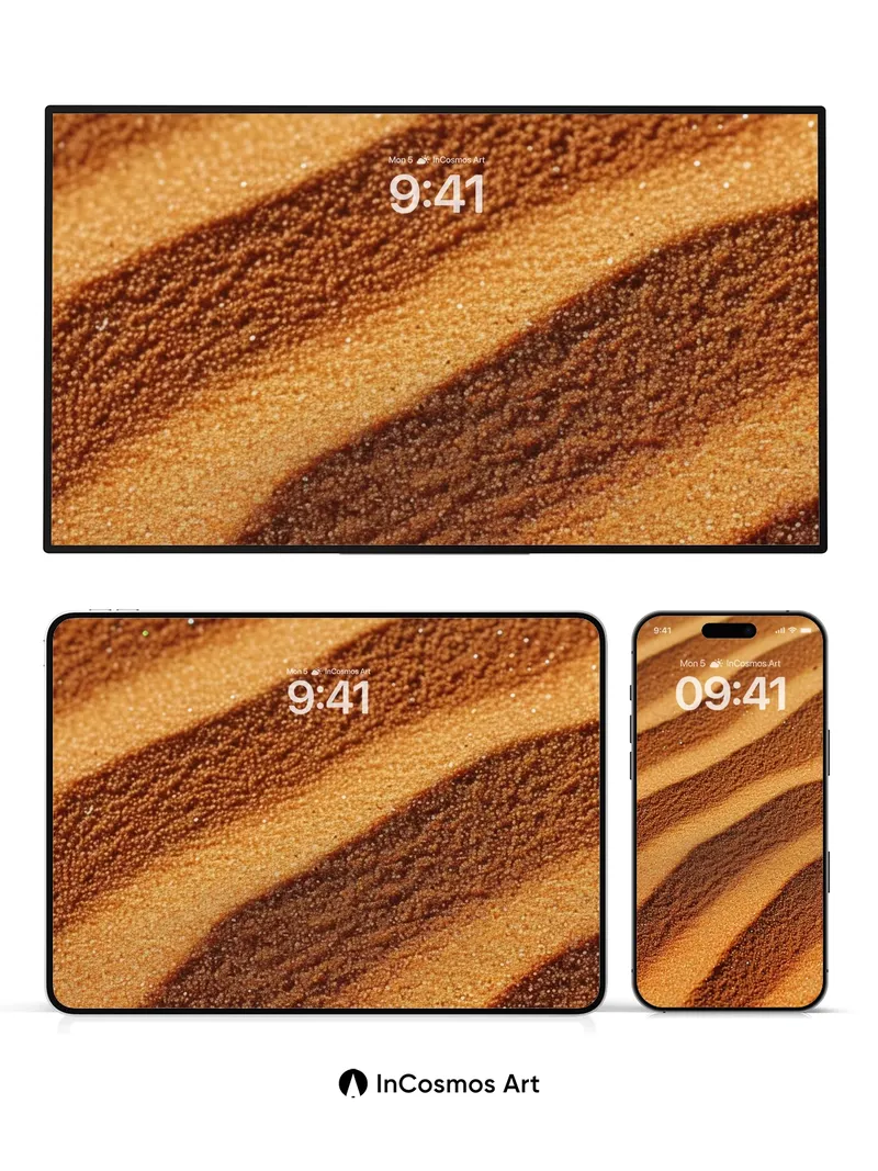 Golden Dune Wallpaper with Whispering Sand