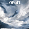Whispering Clouds Wallpaper with Ethereal Drift wallpaper for iPhone, iPad & Mac