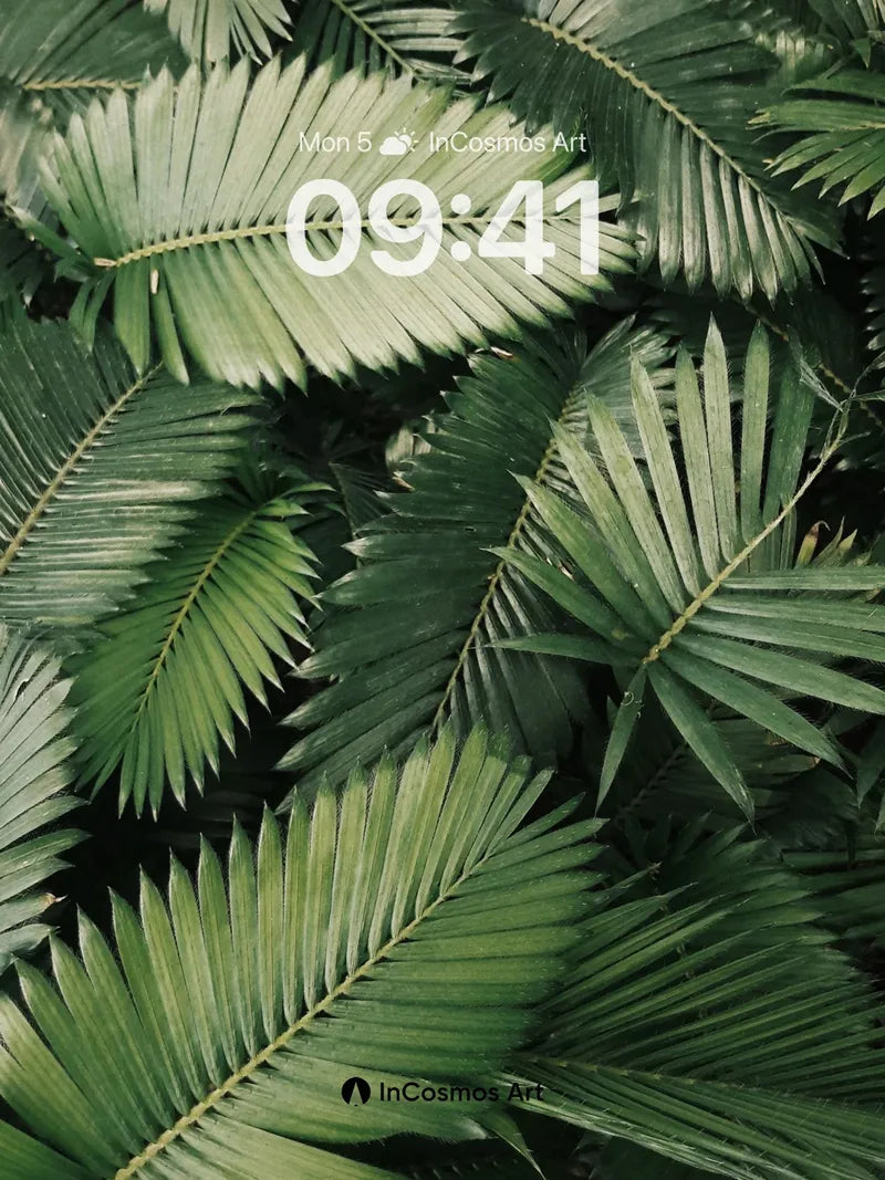 Whispering Canopy Wallpaper with Sunlit Veins