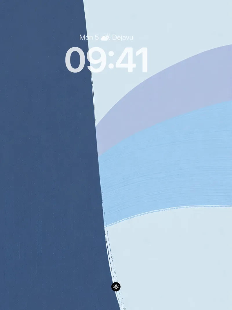 Serene Gradient Flow Wallpaper - Modern Minimalist Background wallpaper for iPhone, iPad & Mac