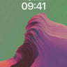 Luminous Wave Wallpaper with Velvet Depths wallpaper for iPhone, iPad & Mac