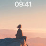 Serenity Summit Wallpaper with Distant Hues wallpaper for iPhone, iPad & Mac