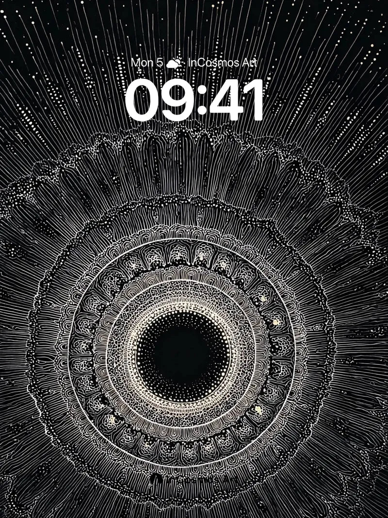 Cosmic Lattice Wallpaper with Infinite Depth