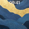 Golden Tide Wallpaper with Whispering Waves wallpaper for iPhone, iPad & Mac