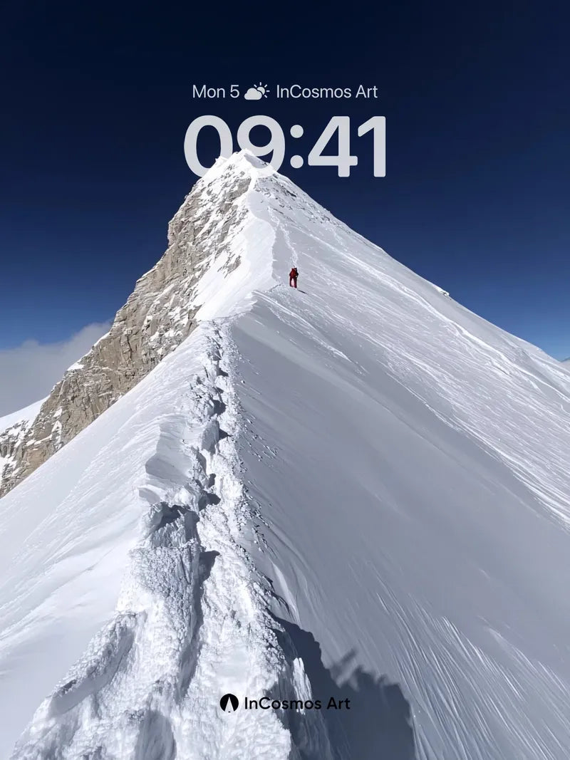 Silent Summit Wallpaper with Alpine Edge