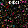 Nocturnal Bloom Wallpaper with Bioluminescent Vines wallpaper for iPhone, iPad & Mac