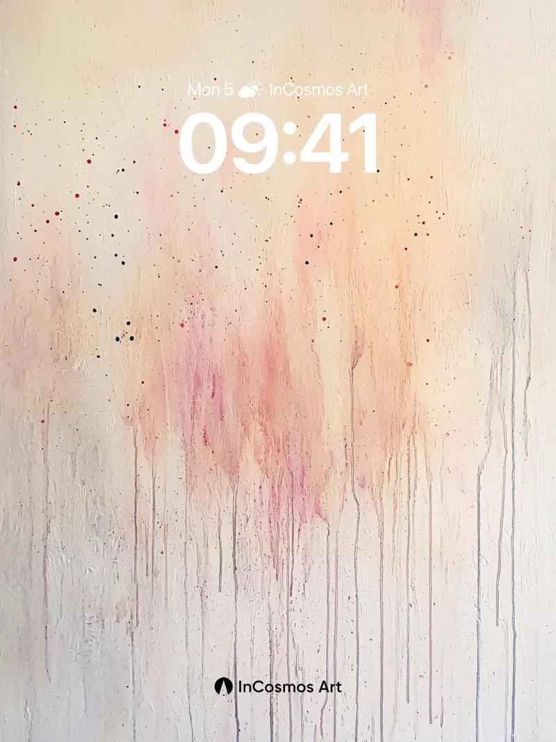 Sighing Drips Wallpaper with Faint Ember Traces