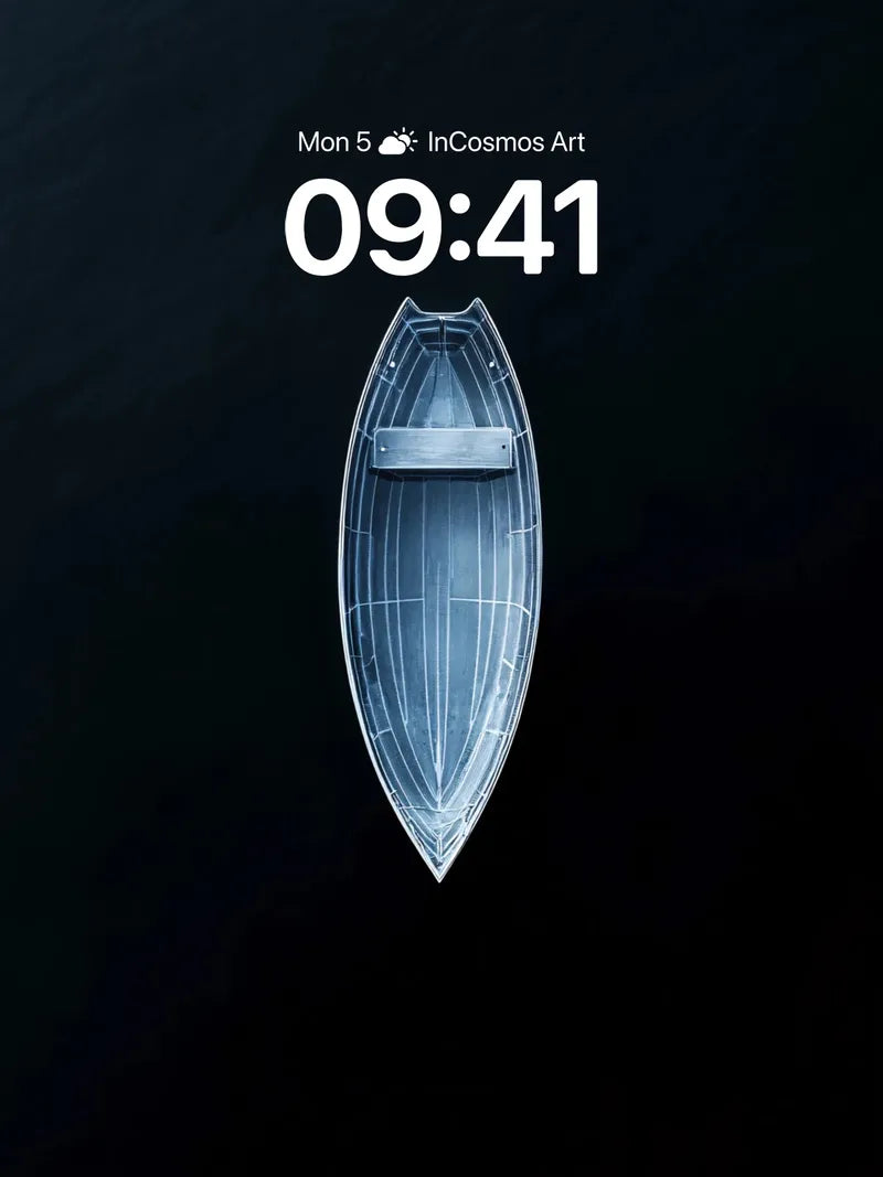 Silent Float Wallpaper with Midnight Hull