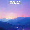 Twilight Hush Wallpaper with Starlit Valley wallpaper for iPhone, iPad & Mac