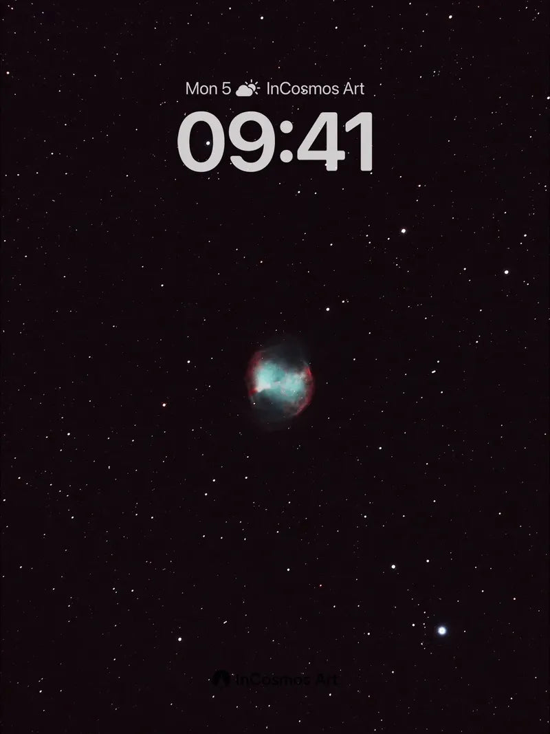 Cosmic Whisper Wallpaper with Ethereal Nebula