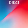 Crimson Pulse Wallpaper with Liquid Light wallpaper for iPhone, iPad & Mac